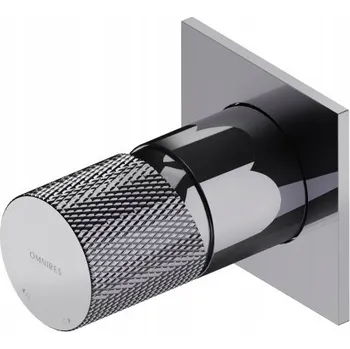 Vodovodní baterie Podomítková sprchová baterie Omnires Contour, stříbrná