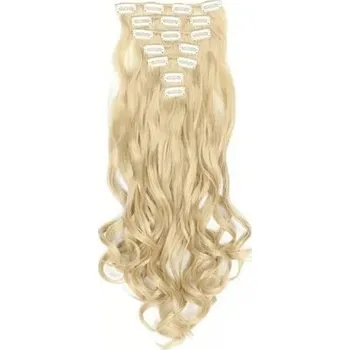 Příčesek Příčesek syntetické dlouhé vlasy světlý blond MODERN-HAIR