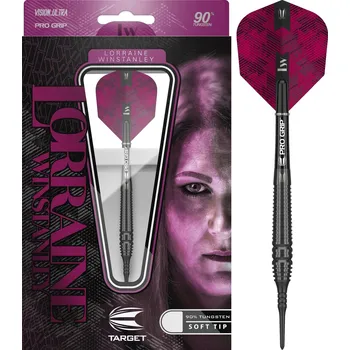 Šipky Target Lorraine Winstanley 90% 18g soft