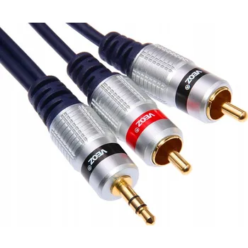Audio kabel Kabel Veoz VE-2220 minijack (3,5 mm) - 2x RCA (cinch) 7 m