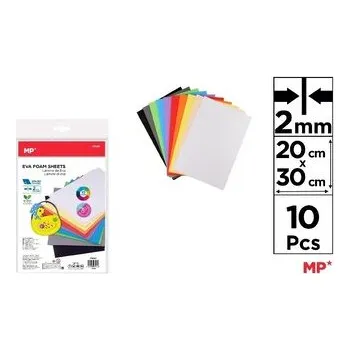 Set školních potřeb Pianka dekoracyjna 20x30cm 10 kolorów