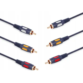 Audio kabel Kabel Vitalco RK32 3x RCA (cinch) - 3x RCA (cinch) 1 m