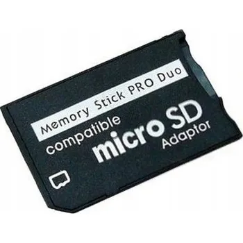 Paměťová karta Adaptér Micro SD / MicroSD na MS ProDuo / Pro Duo PSP
