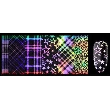 Samolepky na nehty Finess, vícebarevné