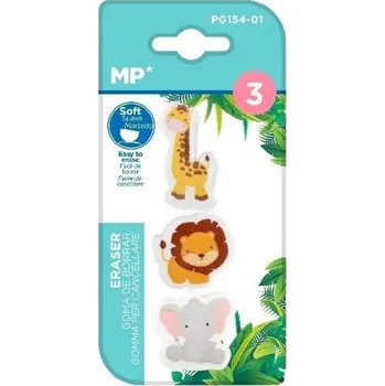 Set školních potřeb Gumka do ścierania Safari 3szt