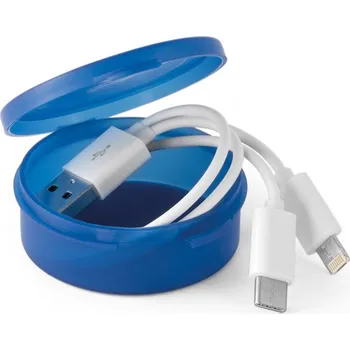 Datový kabel EMMY. USB kabel s konektorem 3 v 1 z ABS a PVC