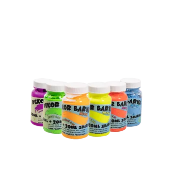 Speciální výtvarná barva DEKOR barva NEON sada 100g x 6barev bds6