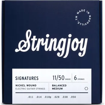 Struna pro kytaru a smyčcový nástroj Struny pro elektrickou kytaru Stringjoy SIGNATURES 10.5-50