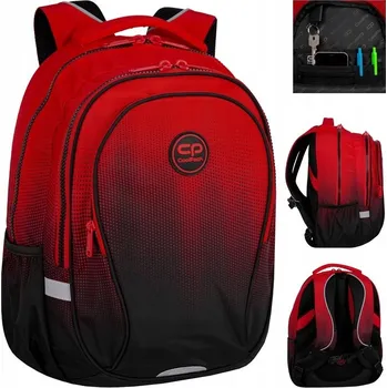 Školní batoh Dětský Batoh Coolpack Factor X Gradient Cranberry Patio