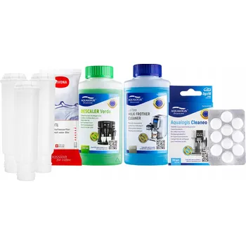 Kávovar Sada NIVONA, Filtr NIRF700 NIRF701 x3, Latteo 250ml, Verde 250ml, Cleaneo