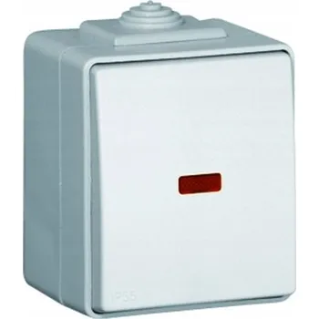 vypínač Křížový vypínač Klasik Efapel bílý 48052CBR