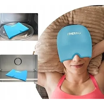 Pleťová maska MASKA na oči Bolest hlavy chladivý a hřejivý obklad NA CHEMII oteklé oči