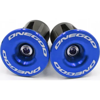 Příslušenství pro čtečku elektronické knihy Modré koncovky řídítek / špunty do řidítek