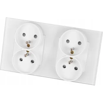 Elektrická zásuvka Elektrická Zásuvka zásuvka MIUUN bílá