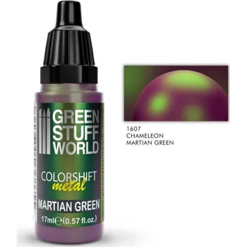 Green Stuff World Chameleon Paint MARTIAN GREEN 17ml (Green Stuff World)