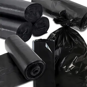 Pytle na odpadky Černé pytle na odpadky 240 l na směsný odpad, 10 ks