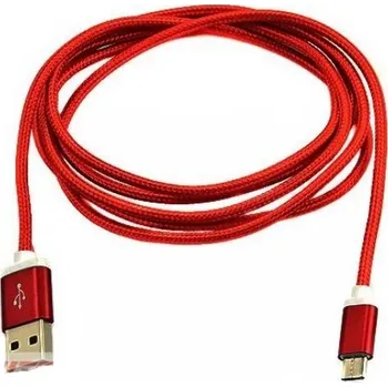 Datový kabel Kabel Vega USB - microUSB typ B, 1,5 m, modrý