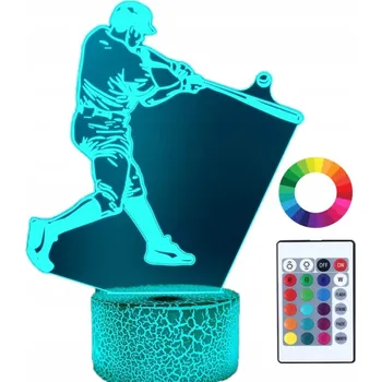 Lampička Noční lampa Plexido vícebarevná