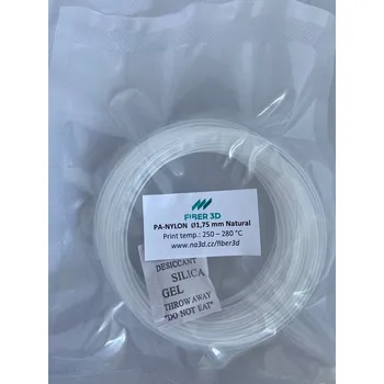 3D tisk Vzorek FIBER3D PA - Nylonový filament 1,75 mm 10 m