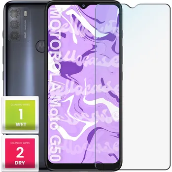 Tvrzené Sklo pro Motorola Moto G50 5G (9H tvrdost, 2.5D ploché, ochranné)