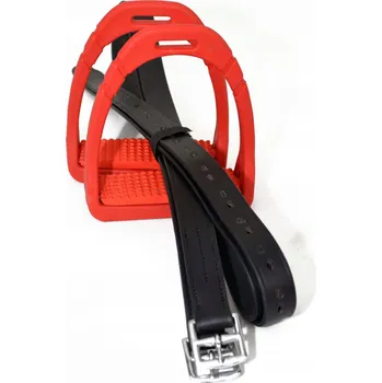 PLASTOVÉ TŘMENY PRO KONĚ ČERVENÉ