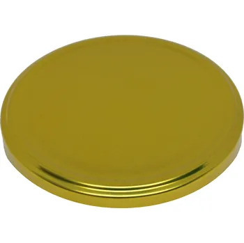 Víčko na zavařovací sklenici Tecnocap Víčko TO 100 zlaté E21 (tmavší) RTS paster R47