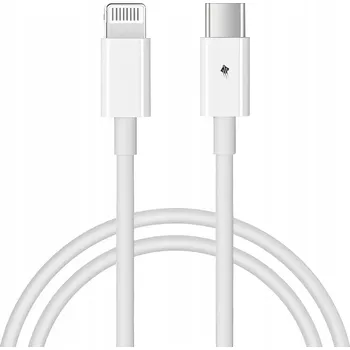 Datový kabel Kabel ELECTRONICA 4U USB typ C - Apple Lightning 1,5 m bílý