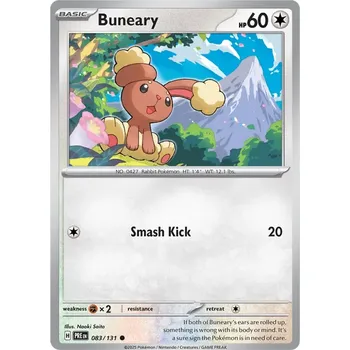 Karetní hra Buneary 083/131 - Prismatic Evolutions Typ karty: Reverse Holo