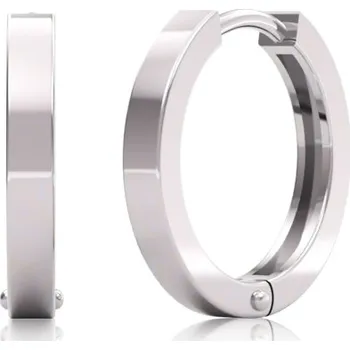 Šperk Couple, Kruhové náušnice Darby z&nbsp;bílého zlata, 585-66-3-0569.1B00.0.14.000.61