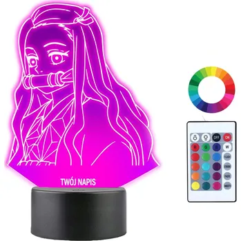 Lampička Plexido vícebarevná Noční lampa