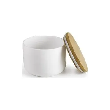 Dóza na potraviny Bílá keramická dóza 0,5l - Ibili