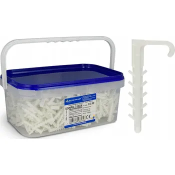 Vrták Rychloupínací držáky Elektro-Plast USMPH-3 bílé 600 kusů