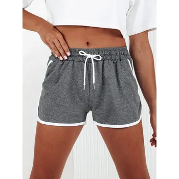 Tmavě šedé dámské šortky TOP SPORT SY0405 Velikost: S