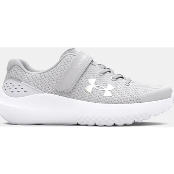 Dětská běžecká obuv Dívčí boty Under Armour UA GPS Surge 4 AC 3027109-100 Šedá 1.5