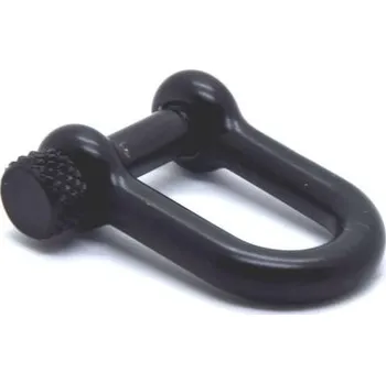 Přezka kovová D "typ" - Barva Černá