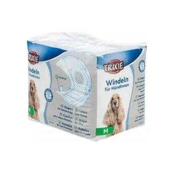 toaleta pro psa Plenky papírové inkontinenční pro feny 12ks Trixie - 5 velikostí Velikost: M
