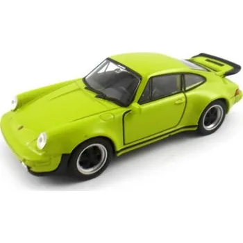 autíčko Welly Porsche 911 Turbo 3.0 (1974) Zelené 1:34-39