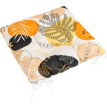 Podsedák Bellatex Sedák Adéla prošívaný Oranžová