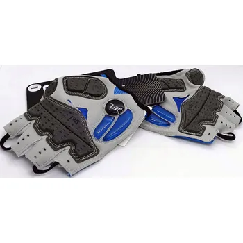 Cyklistické rukavice GIYO Krátké Cyklistické Rukavice s Gelovým Polstrováním Velikost XL Modré