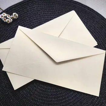 Obálka Obálka perleťová DL 210 x 110 mm, 1 kus, barva gold ivory, gramáž 120 g