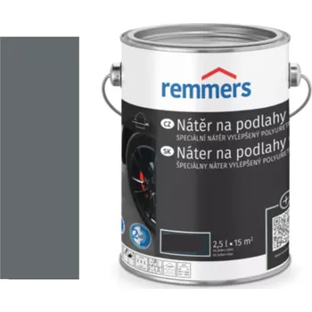 Lak na dřevo Remmers NÁTĚR NA PODLAHY DO GARÁŽE 2,5L 7775 (RAL 7016) Antracit - Anthrazit + dárek k objednávce nad 1000Kč