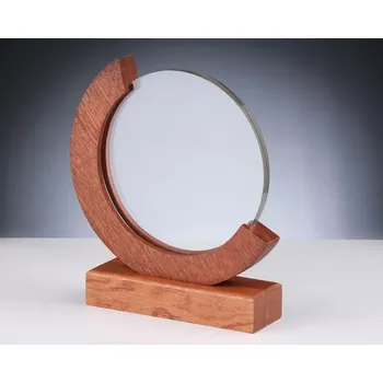 Skleněná plaketa s dřevěným podstavcem v dárkové krabičce 68205