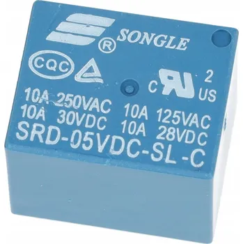 Relé Relé SONGLE SRD-5VDC-SL-C