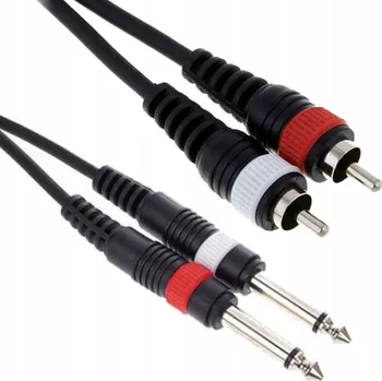 Audio kabel Kabel RCA - jack 6,3 mm The Sssnake SPR2015 1,5 m