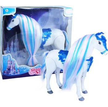 Dětské zboží Chodící kůň s česacími vlasy Zimní království
