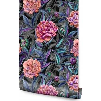 Fototapeta Tapeta Krásné Pivoňky - Akvarel /196227241