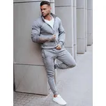 Šedá pánská teplákovka s mikinou na zip AAX0734 Velikost: M
