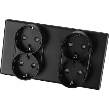 Elektrická zásuvka Elektrická Zásuvka MIUUN černá