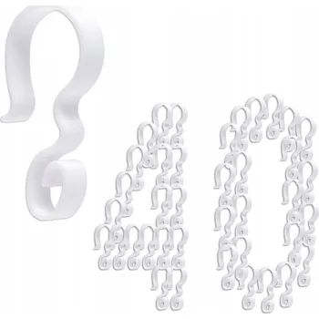 IP kamera 40x SILNÉ háčky NA OKAP pro světýlka a dekorace OKAPOVÉ věšáky na světýlka