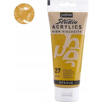 Výtvarná barva Akrylové barvy Pebeo žlutá 1 ks 100 ml